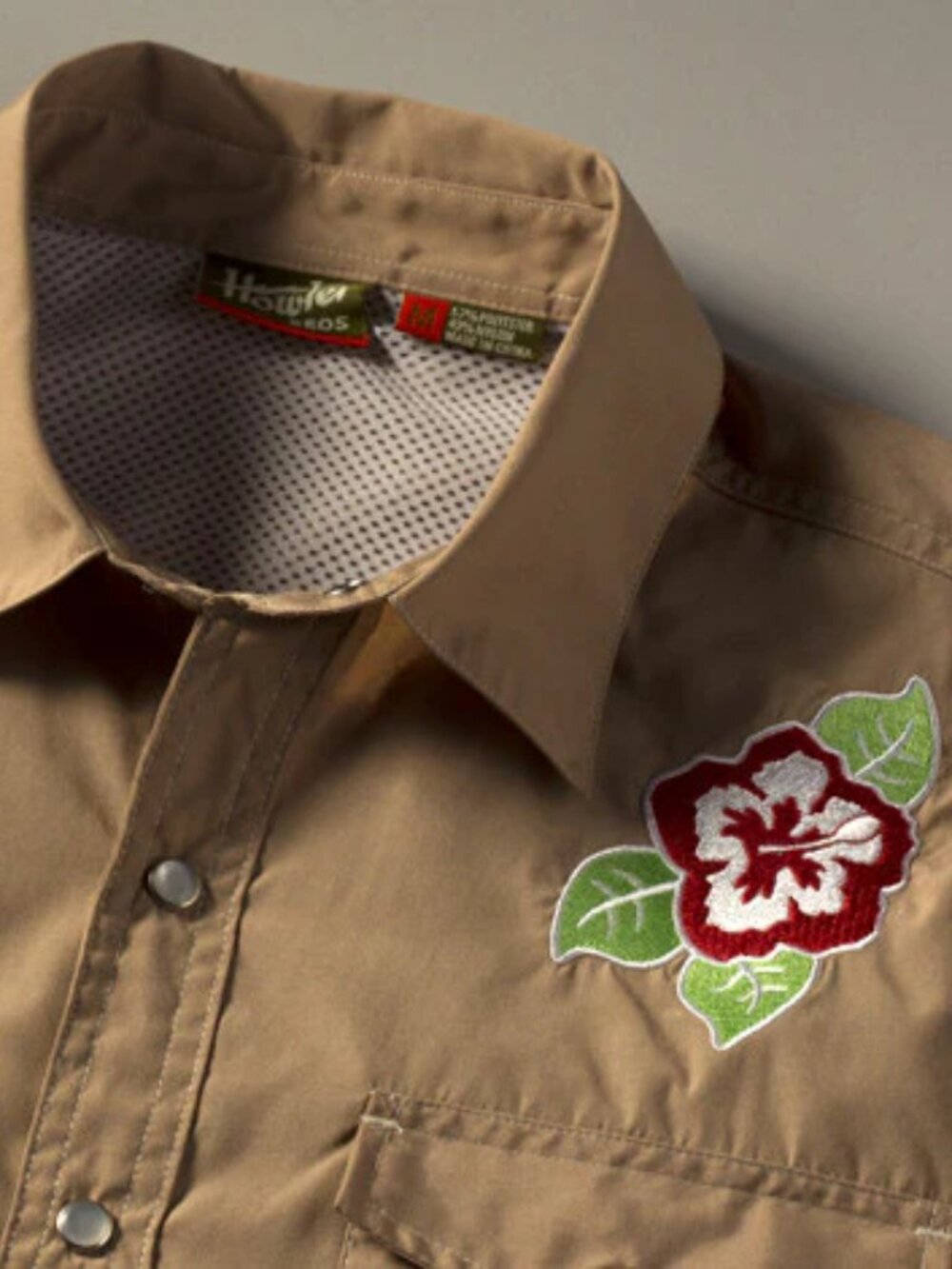 Rare Vintage Howler Bros Gaucho Snapshirt- Hibiscus (M)